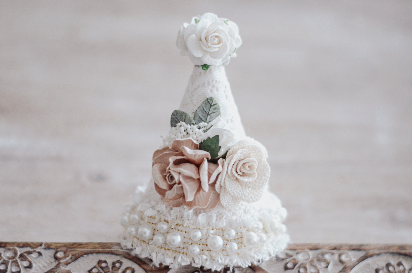 FLORAL BIRTHDAY HAT