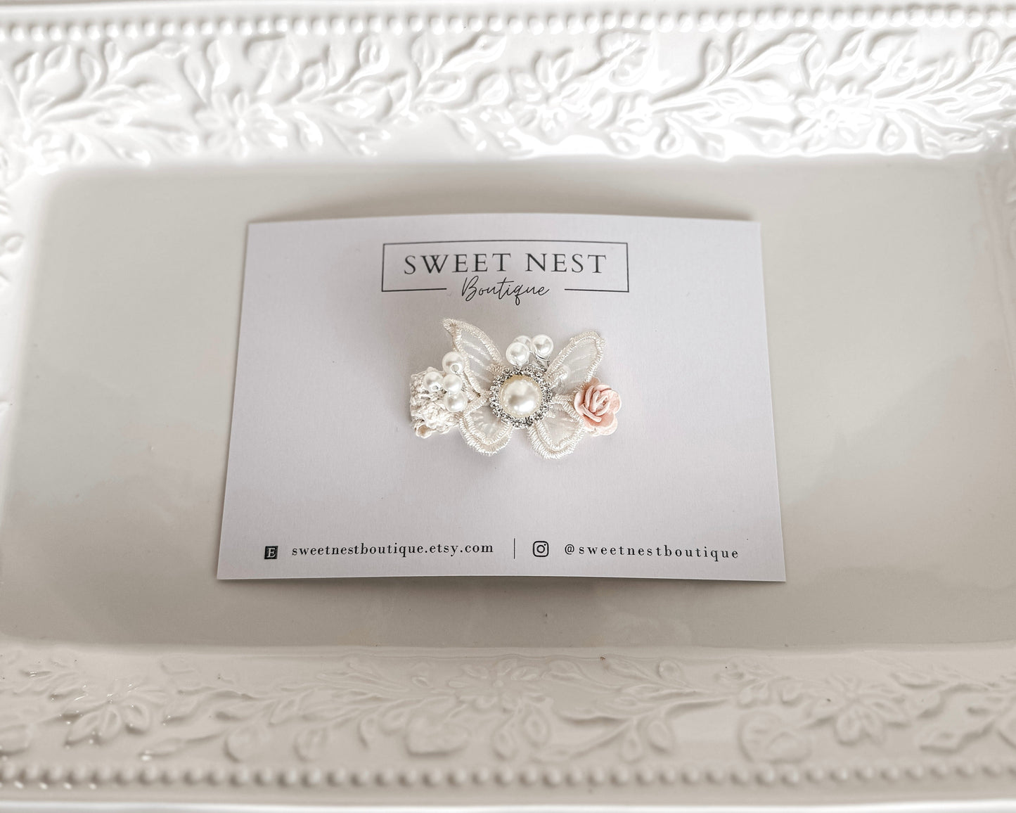 BUTTERFLY HAIR CLIP
