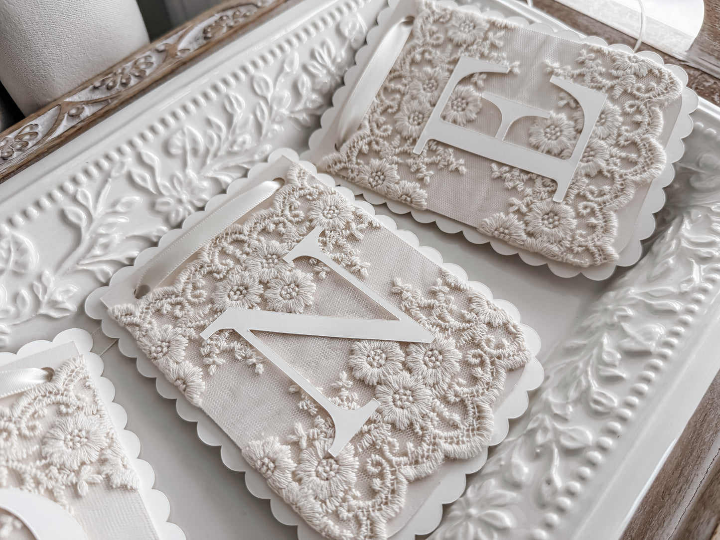 LACE BIRTHDAY BANNER