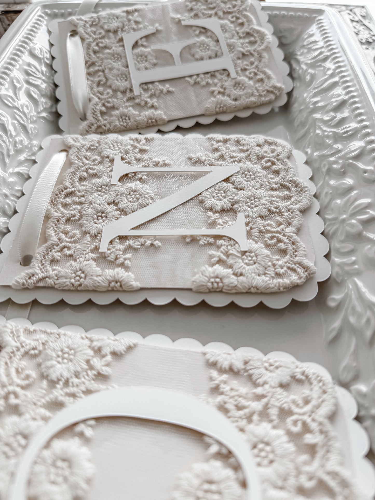 LACE BIRTHDAY BANNER