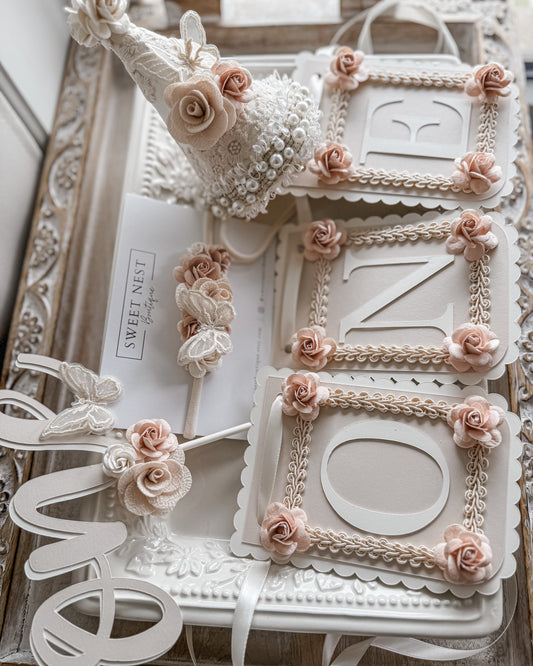BLUSH BIRTHDAY BANNER