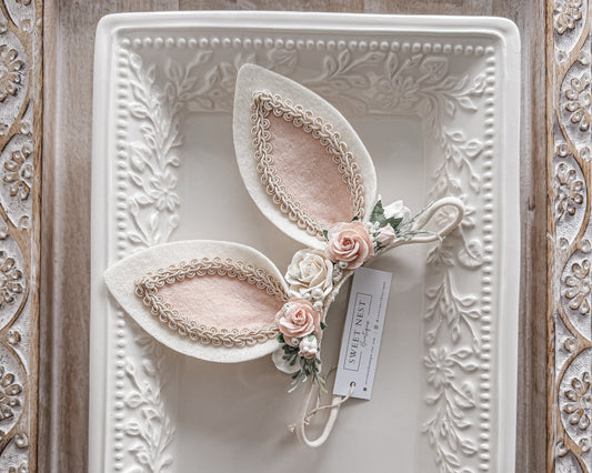 BLUSH BUNNY HEADBAND